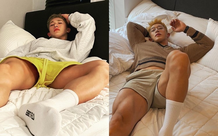 元虎成日晒做Gym成果，Fans大飽眼福嘞。