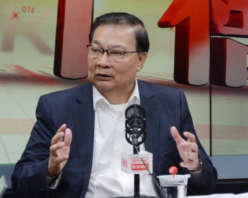 全國人大常委譚耀宗。