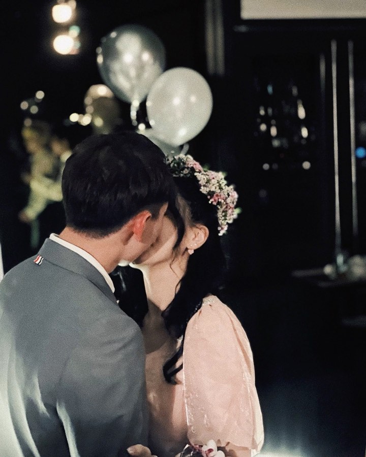 陳語謙四年前結婚。