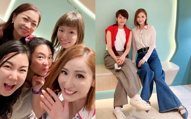 陳貝兒與《嫁到》人妻相聚,竟巧遇西班牙人妻梁詠琪。