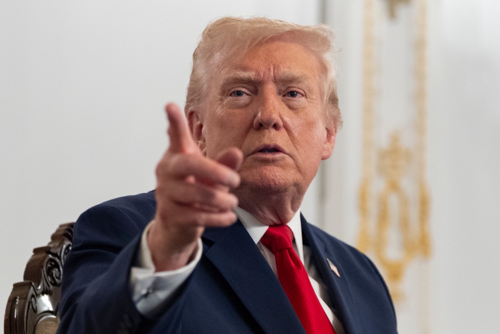 特朗普最近接連辱罵女記者。美聯社