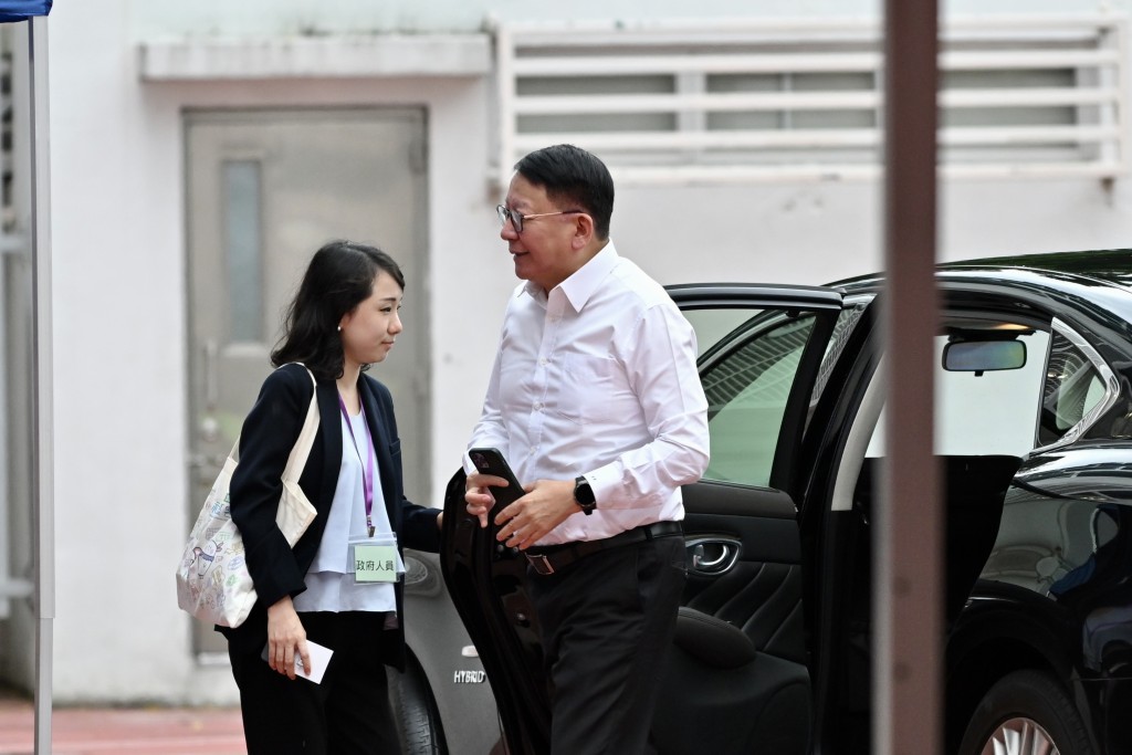 政務司司長陳國基。劉駿軒攝 政務司司長陳國基。劉駿軒攝