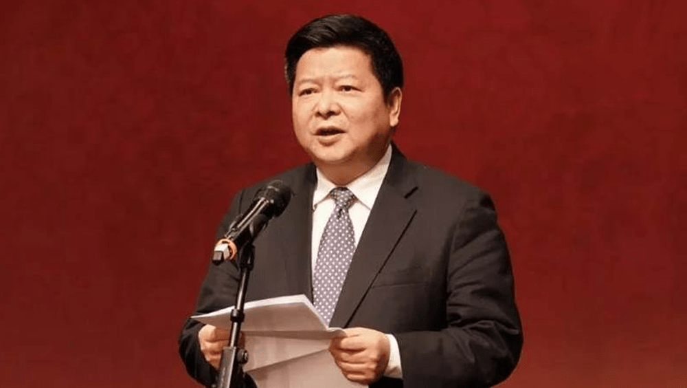 從事對台工作25年,龍明彪卸任國台辦副主任。中新社