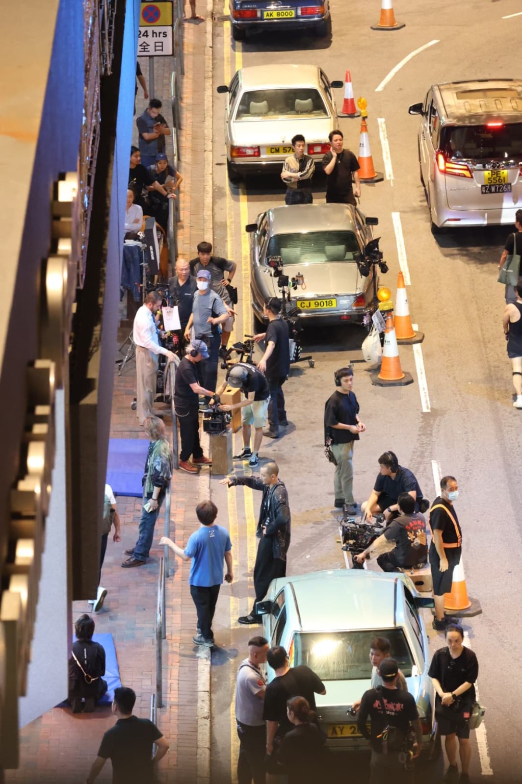 尖東封街拍攝。