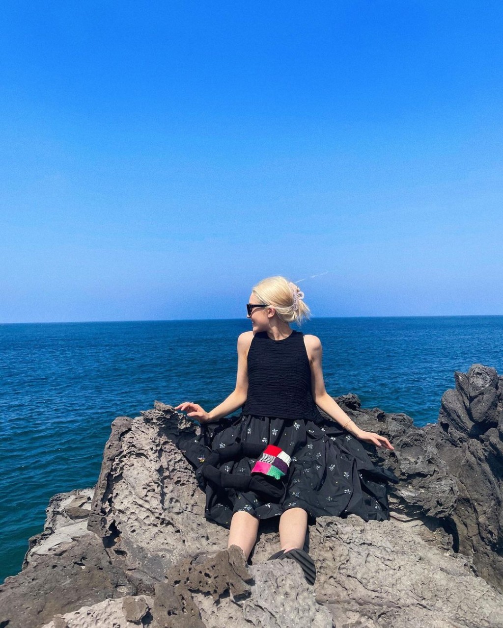 第二日換咗衫去睇海。