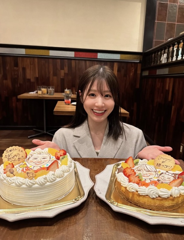 2024年巴黎奥运羽毛球女子双打铜牌得主“羽毛球女神”志田千阳。IG/@_chiharushida_