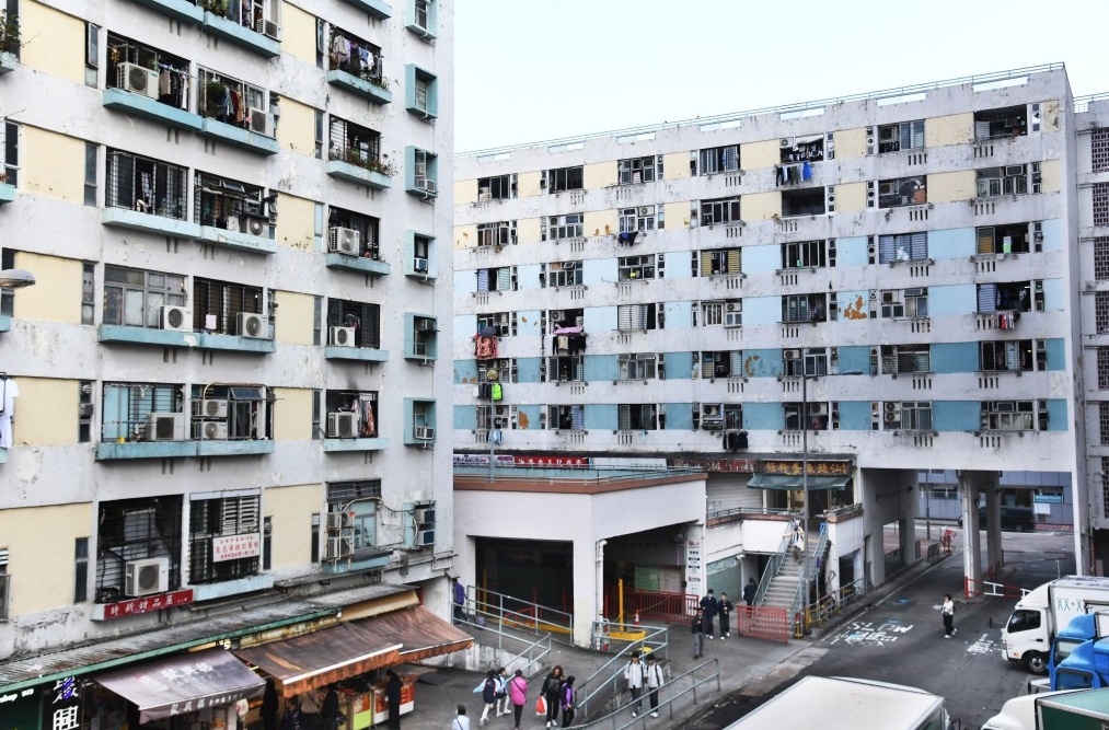 公屋輪候時間於本屆政府上任後有明顯改善。資料圖片 公屋輪候時間於本屆政府上任後有明顯改善。資料圖片