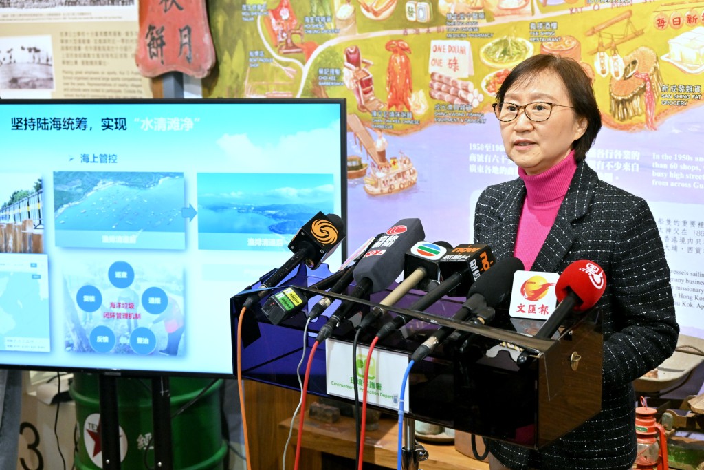 深圳市生態環境局副局長張亞立。