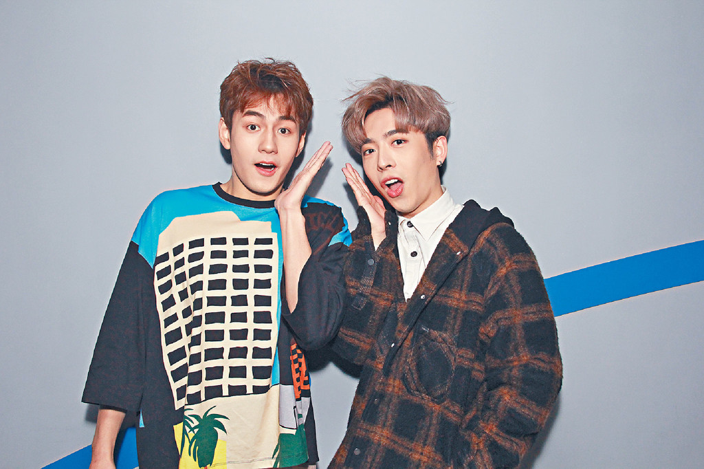 ■Edan和Jeffrey搞笑自認是孖生兄弟因為好似樣！