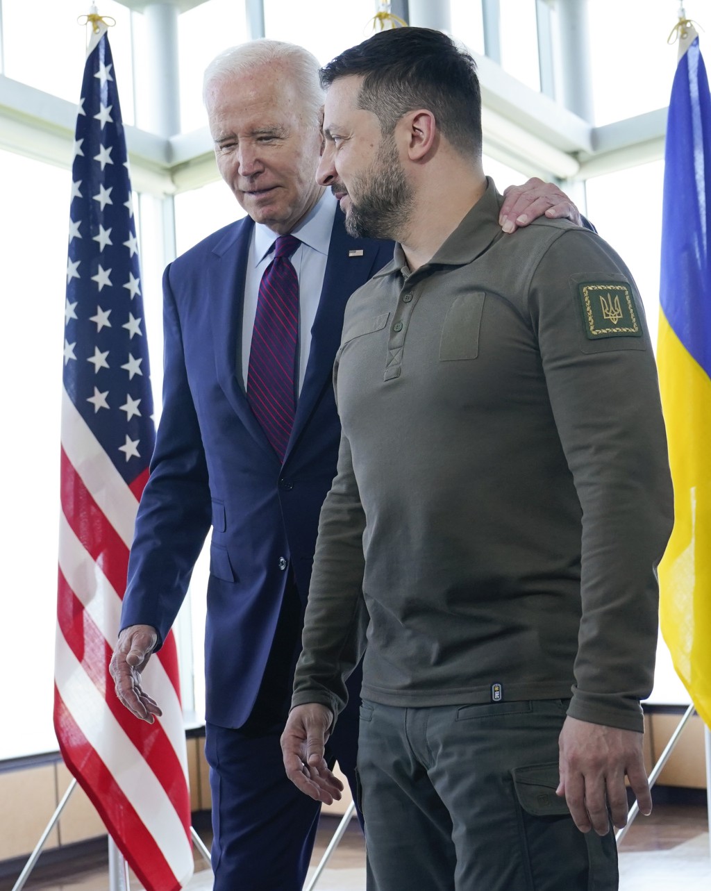 美國將向烏克蘭新一輪的軍事援助。(美聯社)