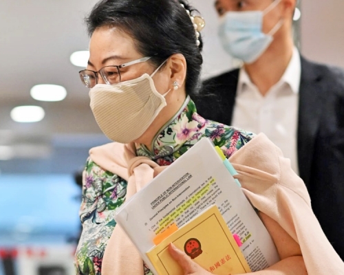 鄭若驊提醒人權及自由並非絕對,且不能影響國家安全。