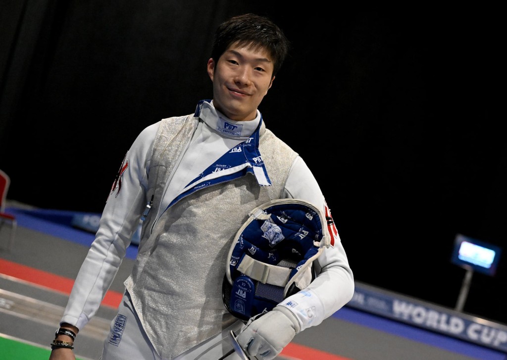 張家朗於男花世界盃貝爾格萊德站旗開得勝。國際劍聯Facebook圖片
