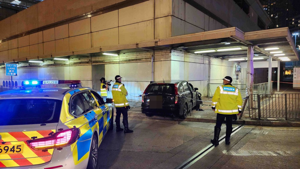 警員到場調查。黎志偉攝