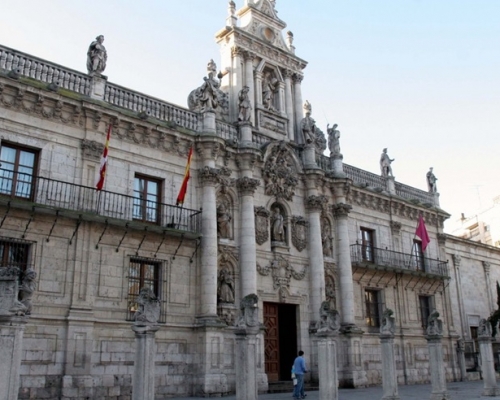 巴利亞多利德大學。Universidad de Valladolid 網頁