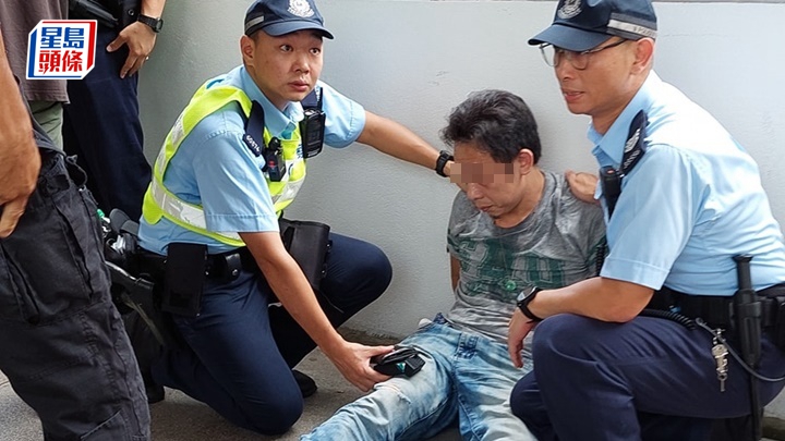 男子涉店舖盜竊被捕。fb:香港突發事故報料區及討論區
