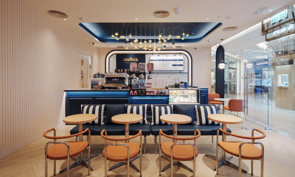 Lavazza於香港首家咖啡店正式開幕。