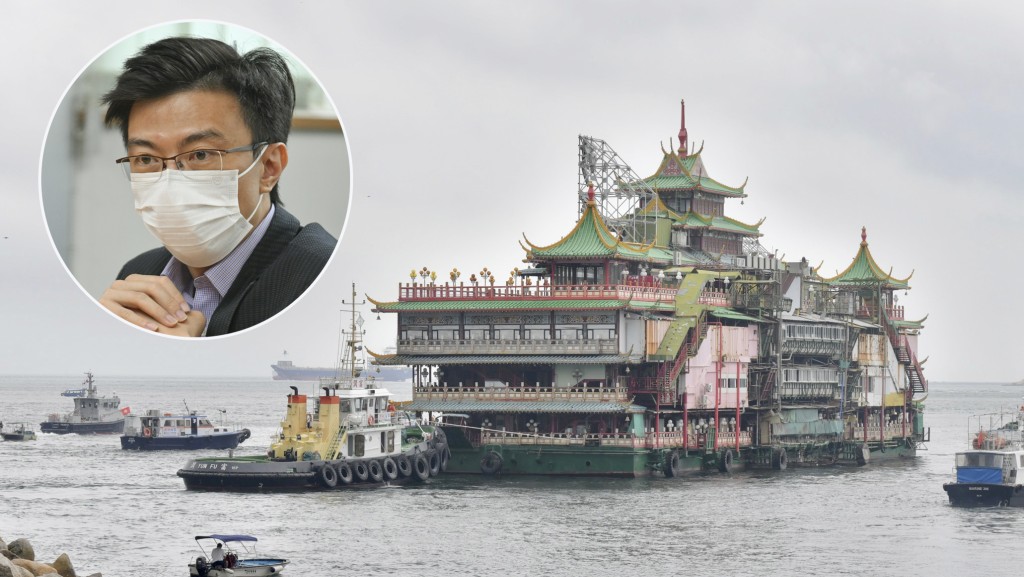 崔定邦認為珍寶海鮮舫沉沒令港人震驚。 資料圖片