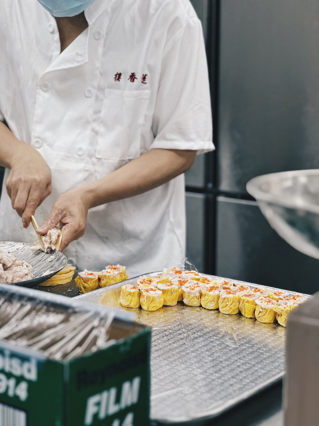 製作傳統粵式點心。香港蓮香飲食集團-蓮香樓fb圖