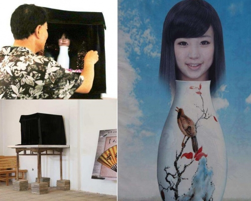 所謂的「花瓶姑娘」只是江湖騙術。網圖