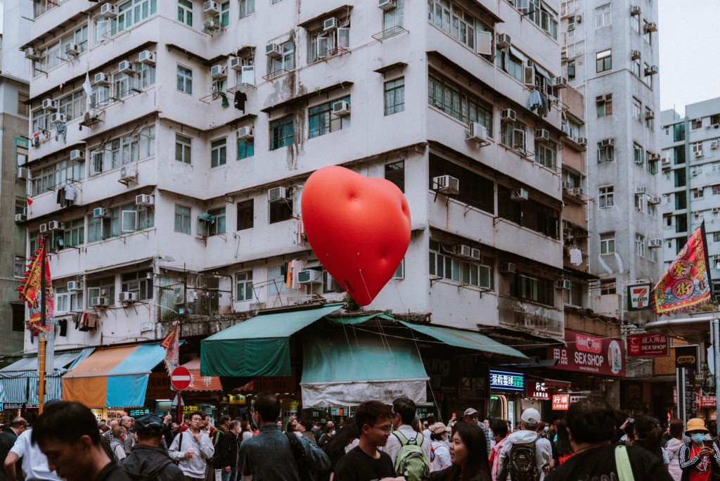 Chubby Hearts快闪出现在深水埗