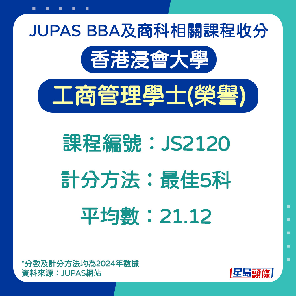 香港浸會大學工商管理學士(榮譽) 香港浸會大學工商管理學士(榮譽)