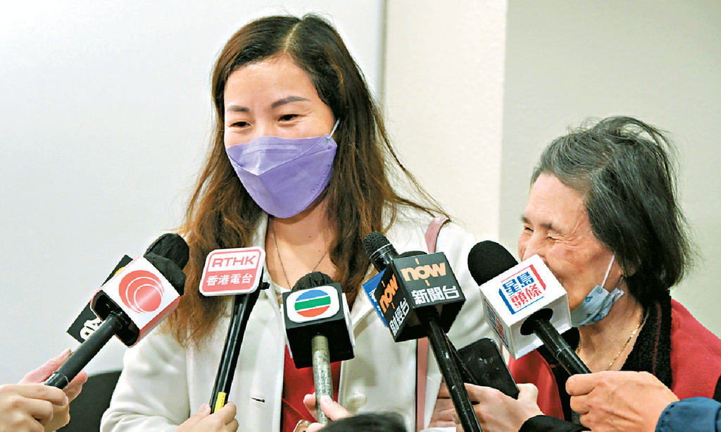 ■洪女士購入高宏苑B座28樓單位,她希望當局能推售更多大單位。