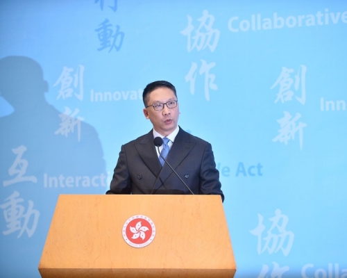 袁國強表示，維護法治是他最重要的工作。