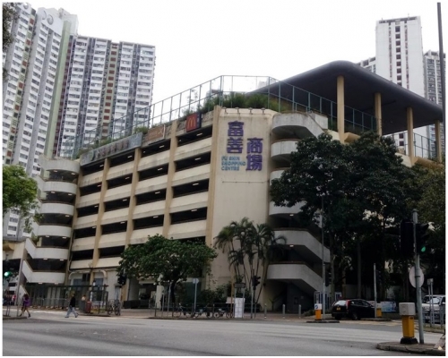 現場是大埔富善邨商場停車場。