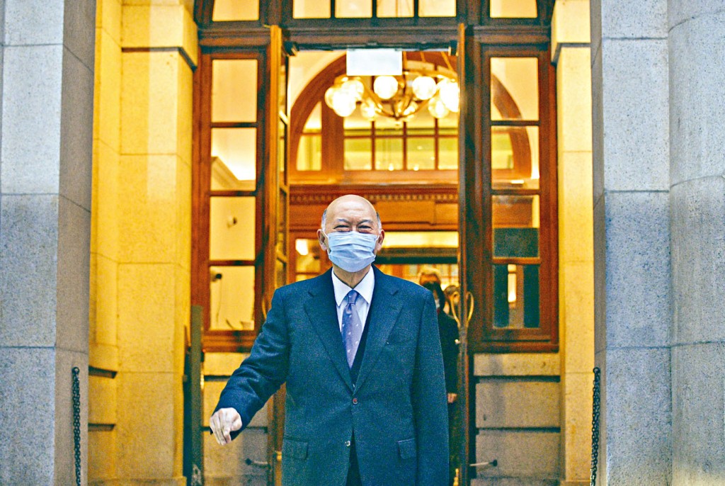 馬道立回顧終院首席法官生涯，直言時刻都意識到司法機構面對的壓力。