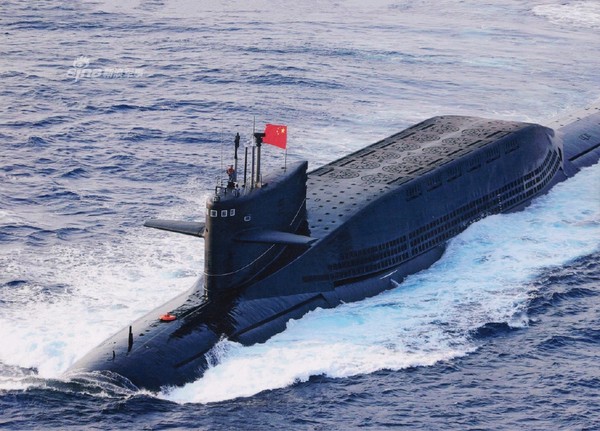 中国的「094型」战略核潜艇。