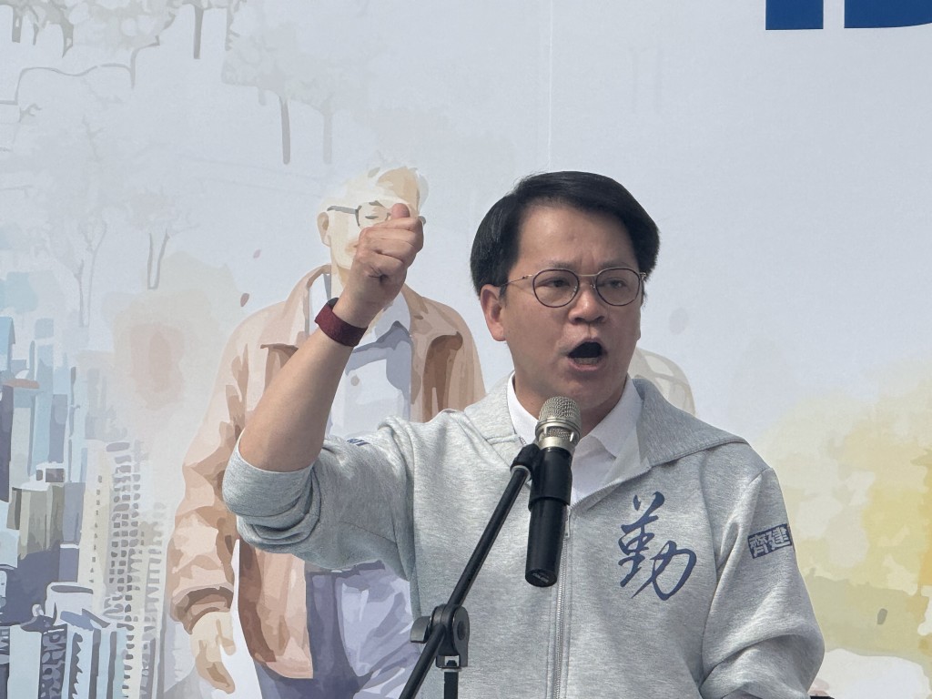 民建聯主席陳克勤。 民建聯主席陳克勤。