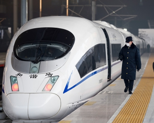 京哈高鐵全線貫通。新華社