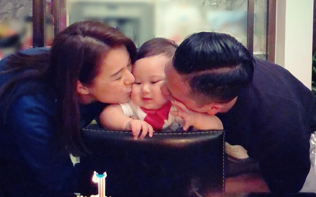 胡杏兒為囝囝搞1歲生日會。(ig圖片)