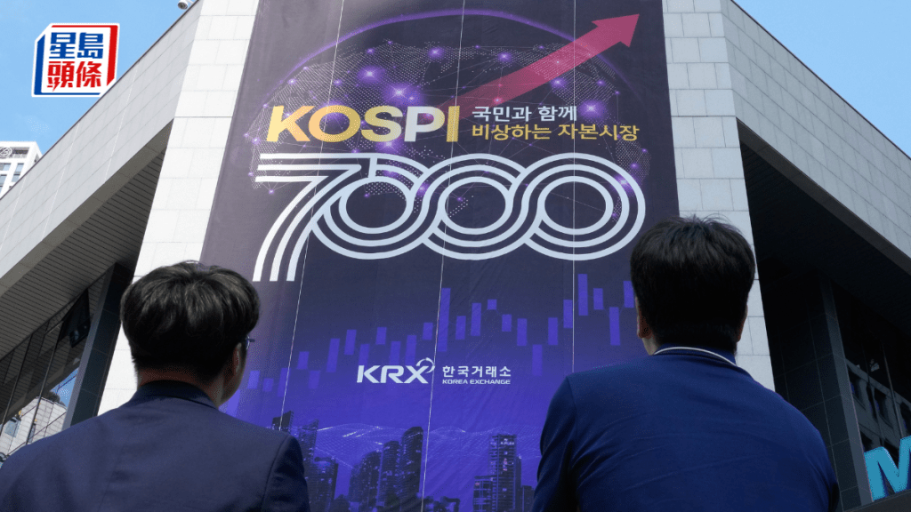 韓國KOSPI指數，今年至今已累升逾87%，創下歷史新高。