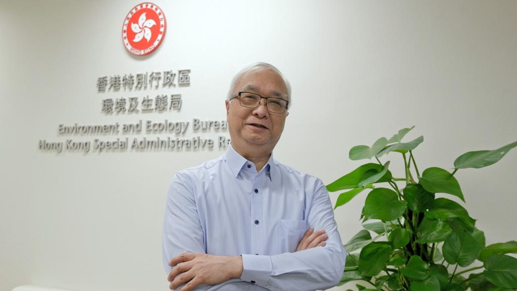 環境及生態局局長謝展寰。資料圖片
