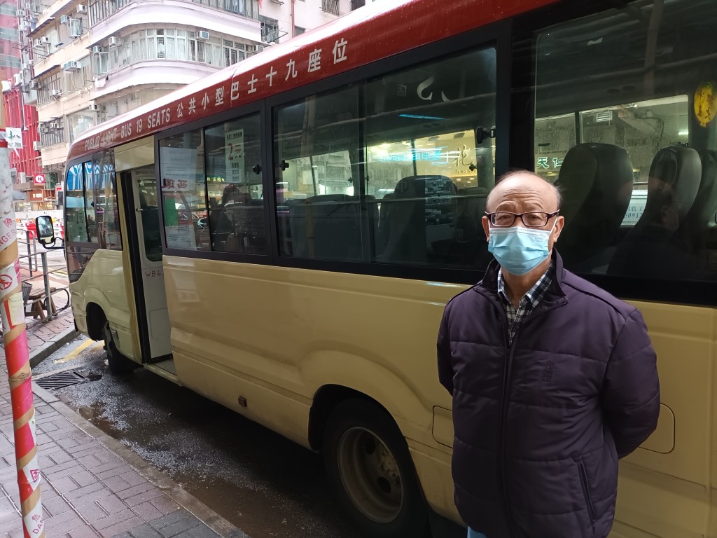 香港公共小巴車主司機協進總會主席張漢華支持有關計劃。資料圖片