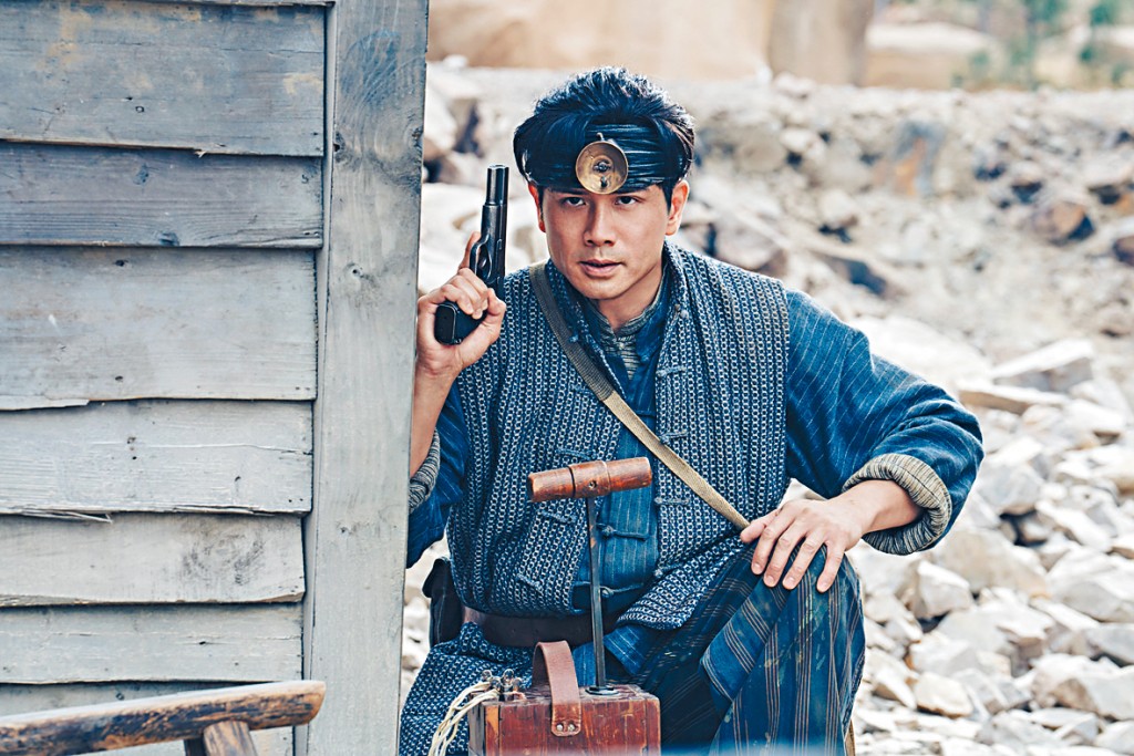 伍允龍是動作擔當。 伍允龍是動作擔當。