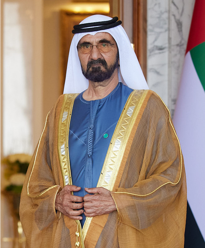 阿联酋副总总统兼总理、迪拜酋长穆罕默德·本·拉希德·阿勒马克图姆。