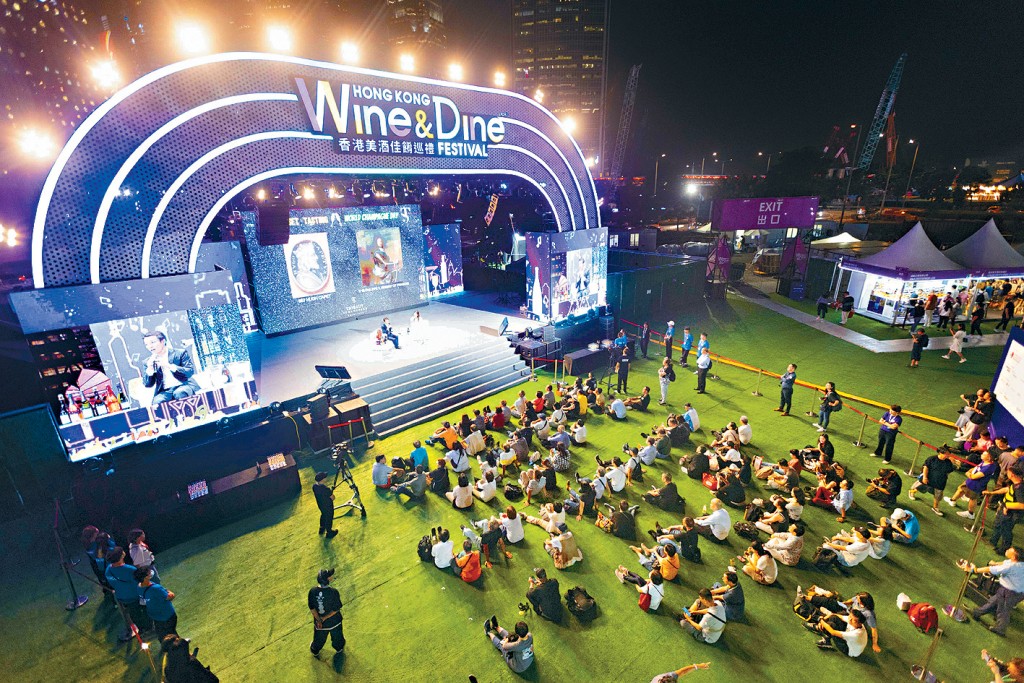 「香港美酒佳餚巡禮」下周三起一連五天在中環海濱活動空間舉行。