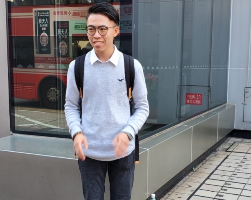 被告何梓聰。 蕭文軒攝