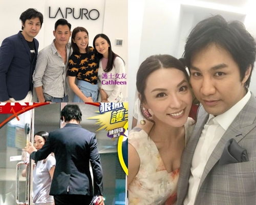 陈医生被指撇护士女友追炜哥，公开恋情后更火速同居。（《东周刊》截图／资料图片）