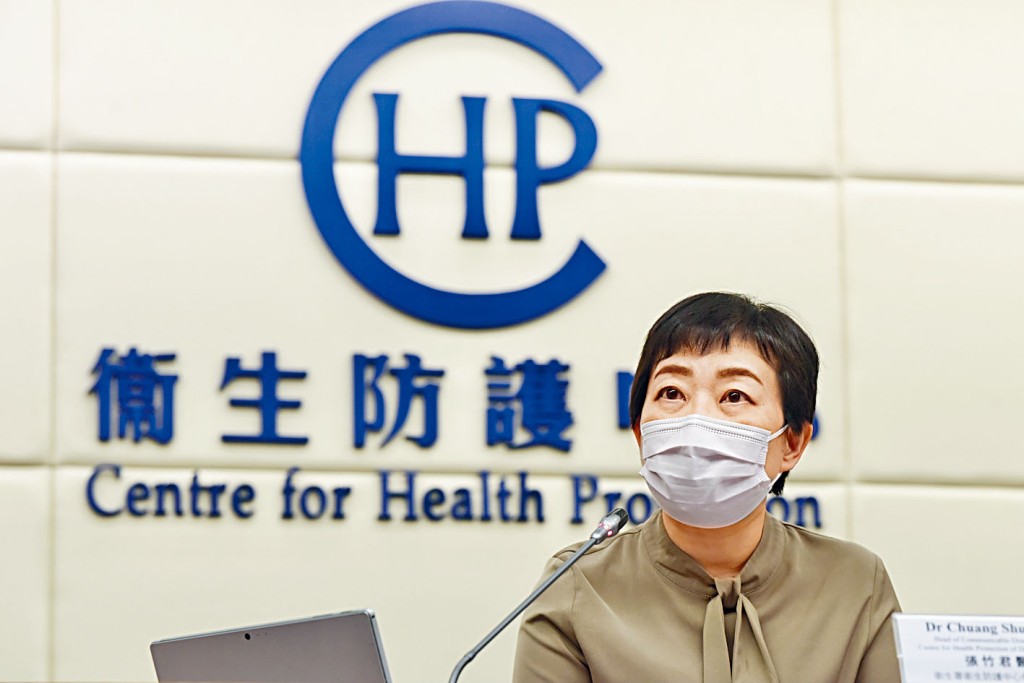 張竹君醫生公布昨有三宗本地個案。