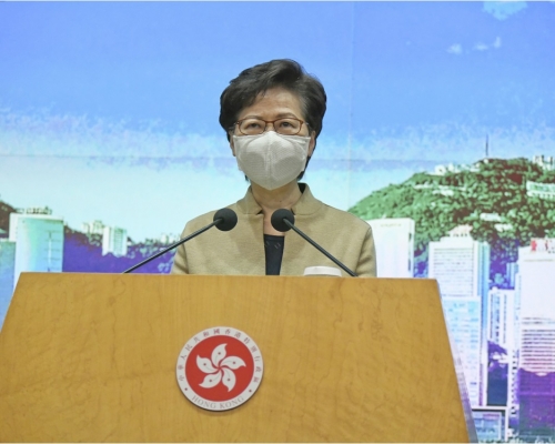 中大調查顯示,逾6成人不滿特區政府。資料圖片