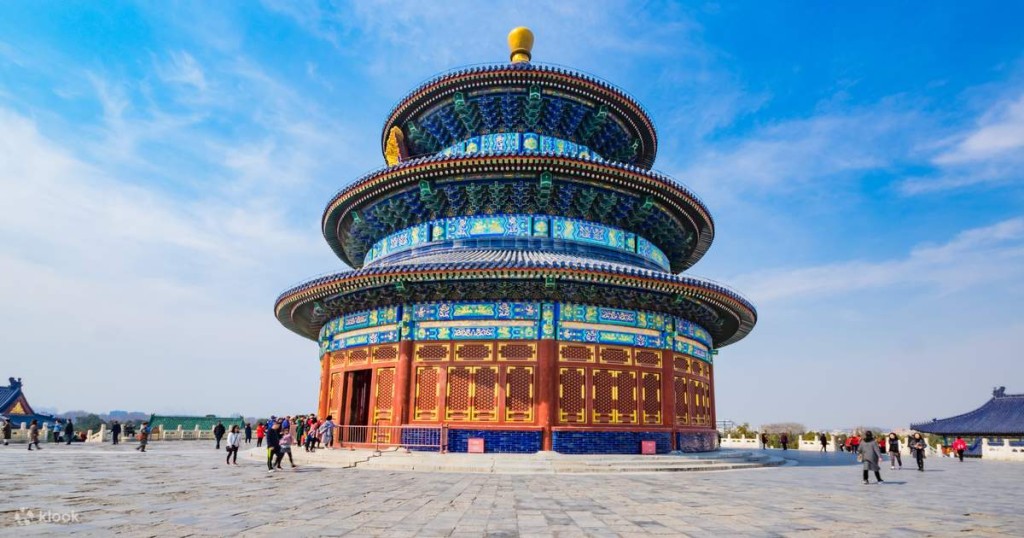 北京天坛。