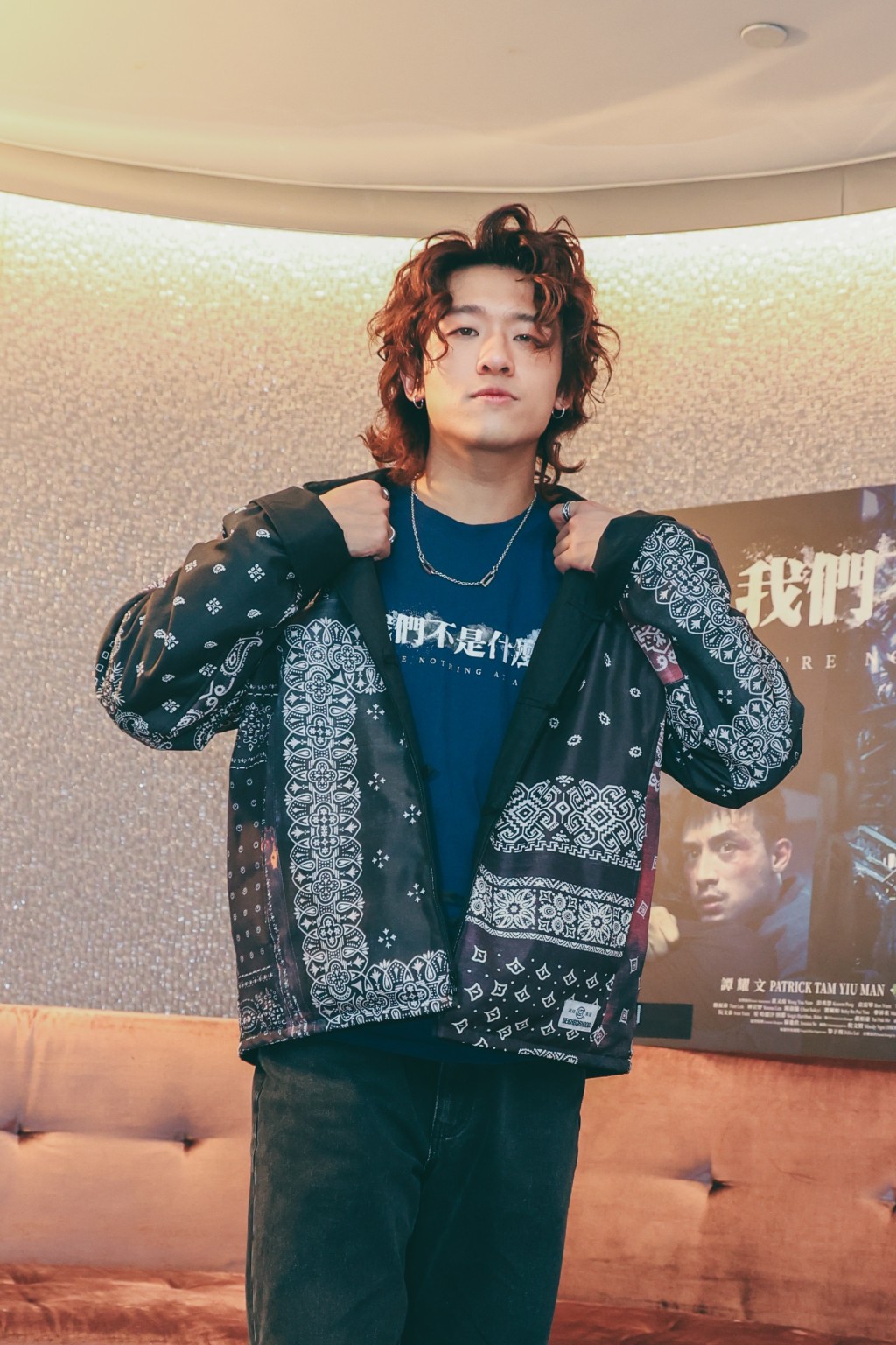  ANSONBEAN笑謂今次的角色與現實中的他完全不相似。