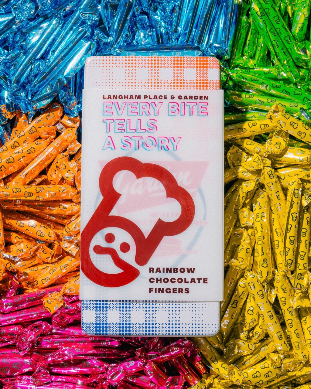 全新限定「彩色朱古力手指饼礼盒」（HK$78（图片来源：嘉顿）