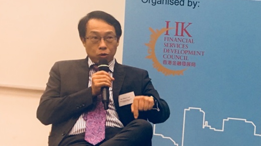 陳鳳翔表示鞏固香港金融中心地位是非常重要。資料圖片