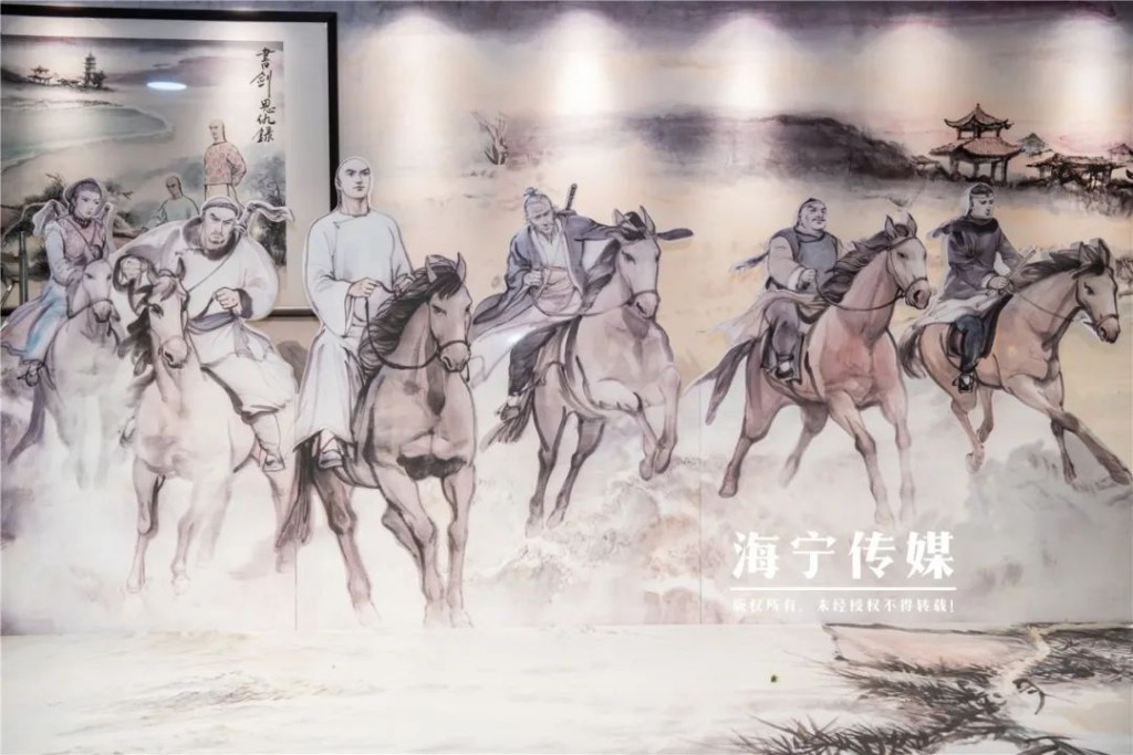 香港著名畫家李志清先生為本次展覽特別繪製畫作。
