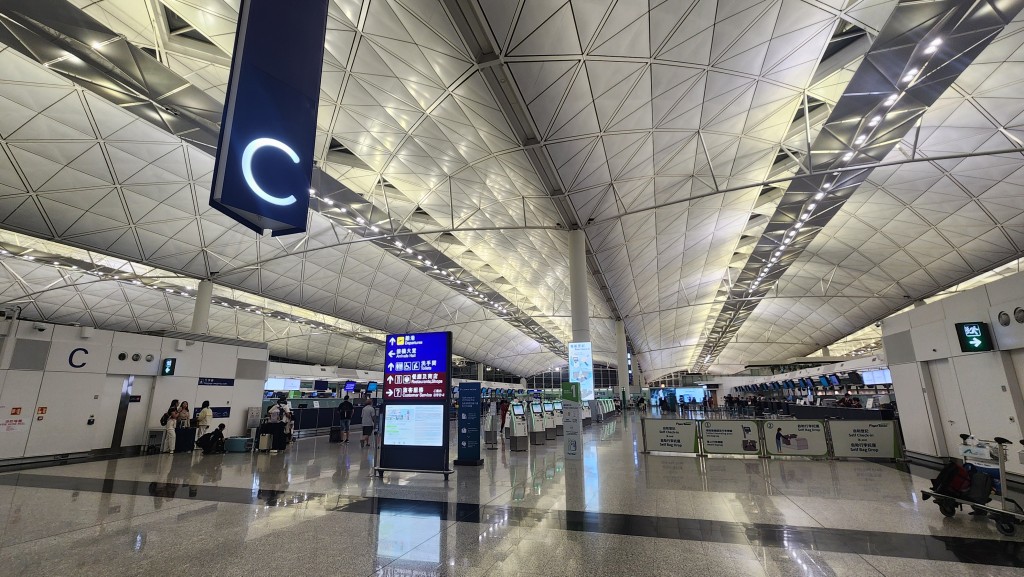 香港機場管理局今天(16日)發表截至2025年3月31日止財政年度的2024/25年報。資料圖片