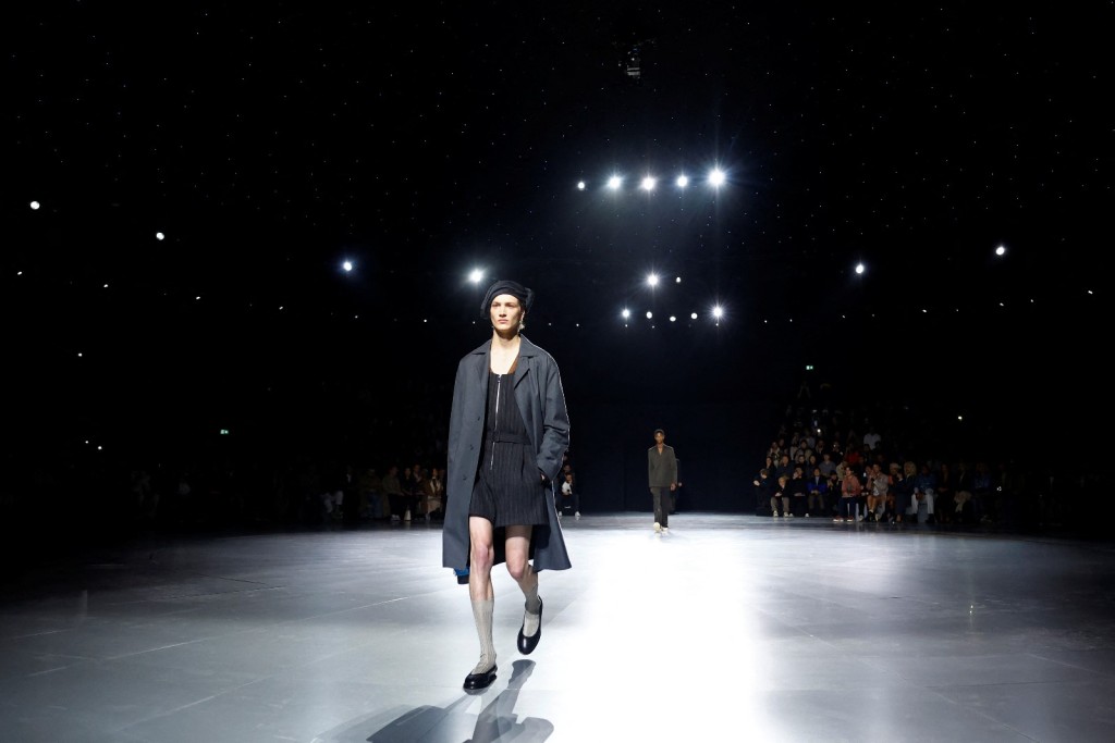 Dior 1月在巴黎舉行男裝時裝展。路透社資料圖片